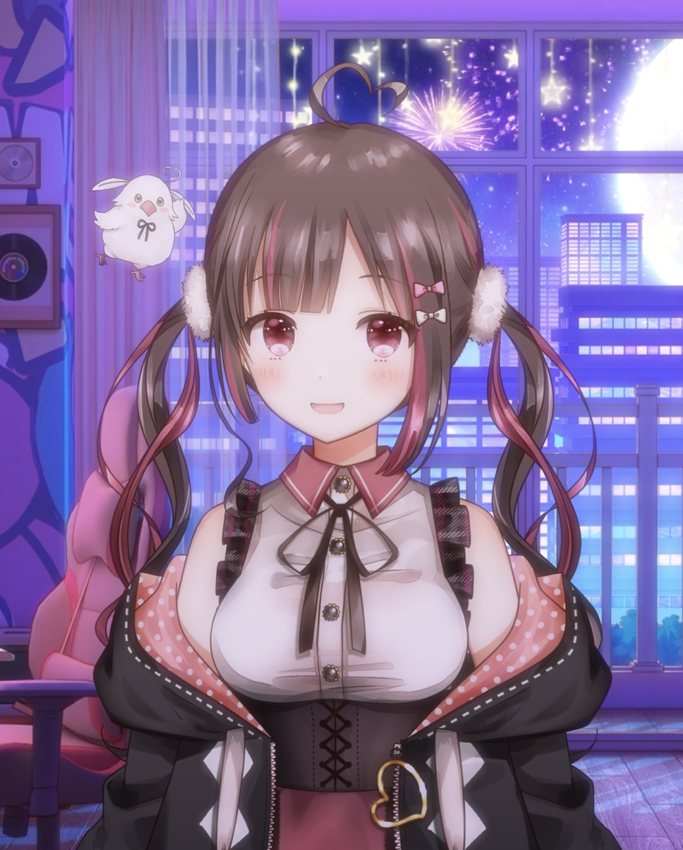 来鳥アルエの立ち絵